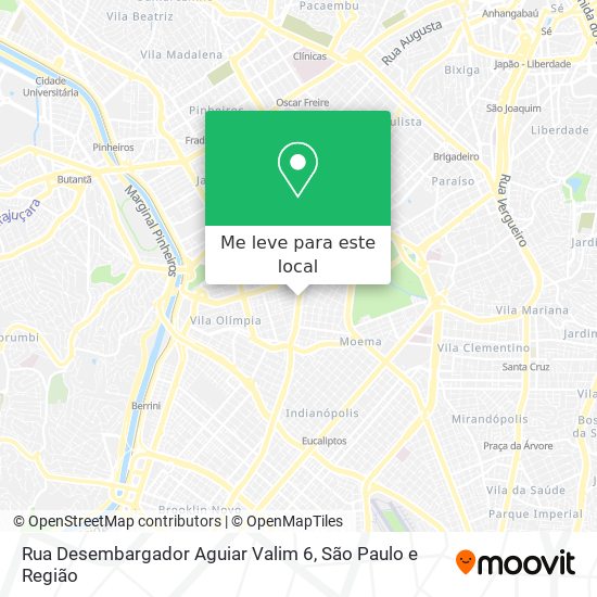 Rua Desembargador Aguiar Valim 6 mapa