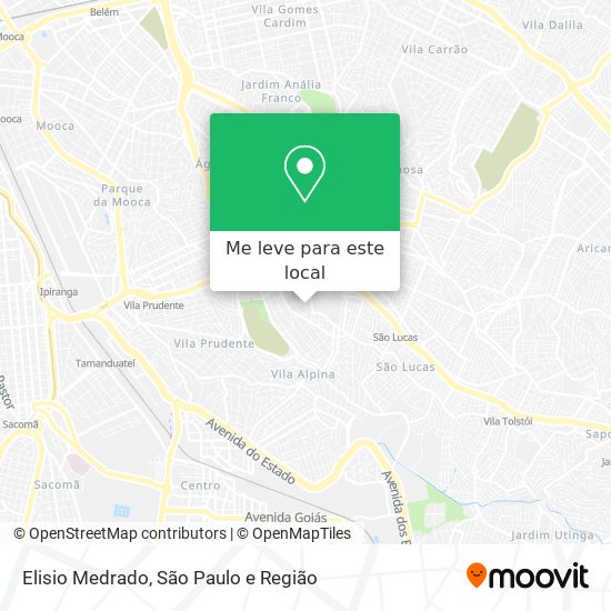 Elisio Medrado mapa