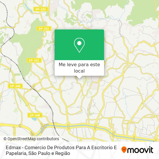 Edmax - Comercio De Produtos Para A Escritorio E Papelaria mapa