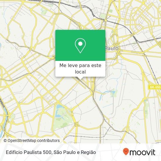 Edifício Paulista 500 mapa