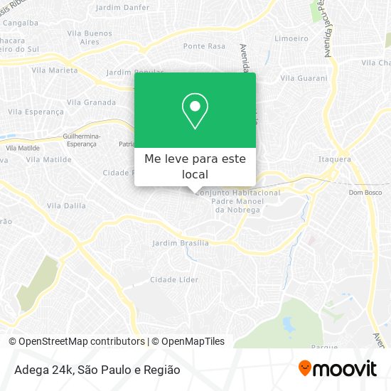Adega 24k mapa