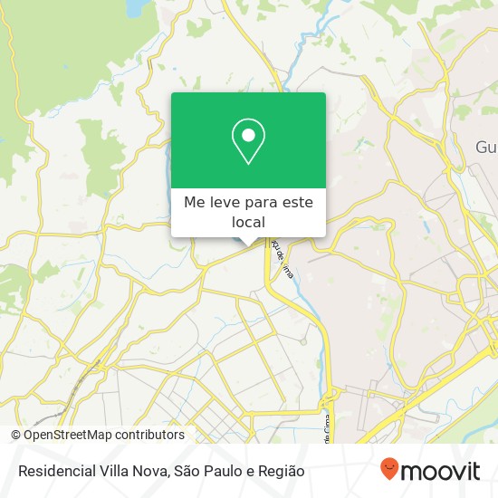Residencial Villa Nova mapa