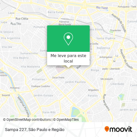 Sampa 227 mapa