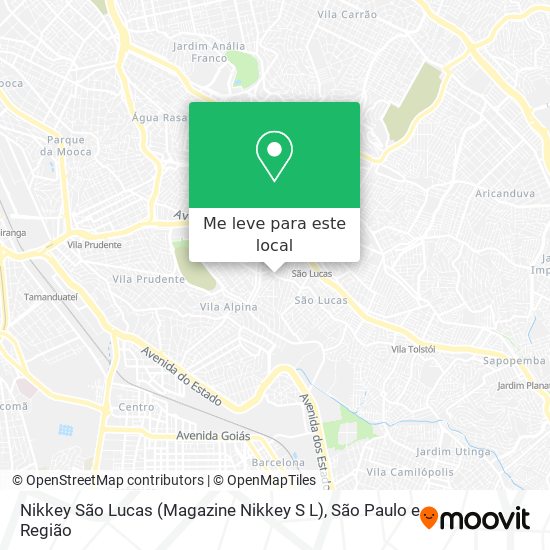 Nikkey São Lucas (Magazine Nikkey S L) mapa
