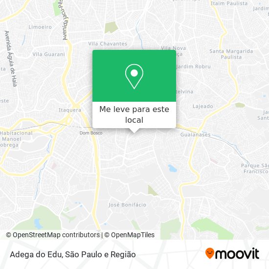 Adega do Edu mapa