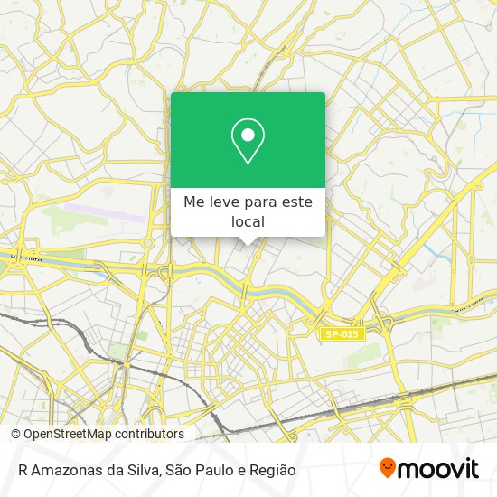 R Amazonas da Silva mapa