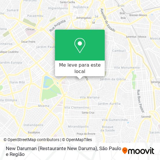 New Daruman (Restaurante New Daruma) mapa