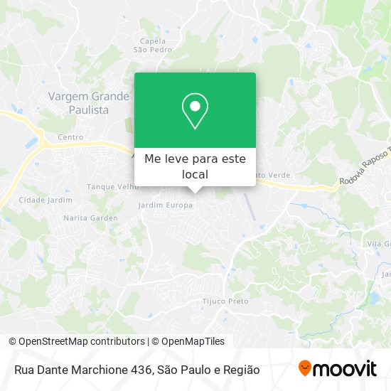 Rua Dante Marchione 436 mapa