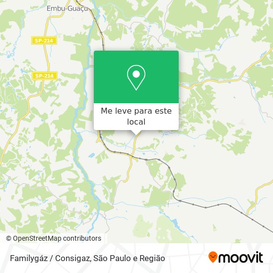 Familygáz / Consigaz mapa