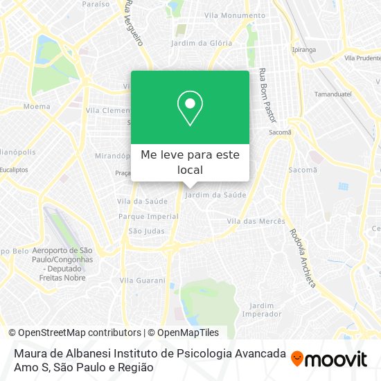 Maura de Albanesi Instituto de Psicologia Avancada Amo S mapa