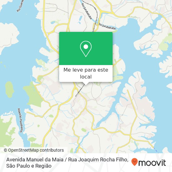 Avenida Manuel da Maia / Rua Joaquim Rocha Filho mapa
