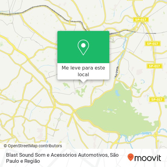 Blast Sound Som e Acessórios Automotivos mapa