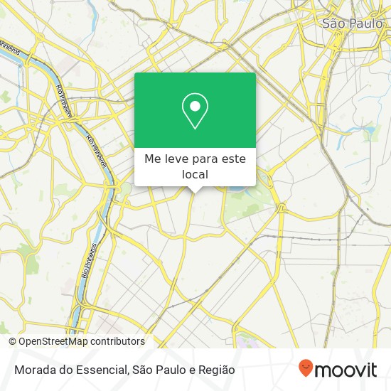 Morada do Essencial mapa