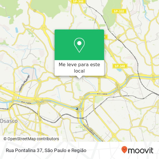 Rua Pontalina 37 mapa
