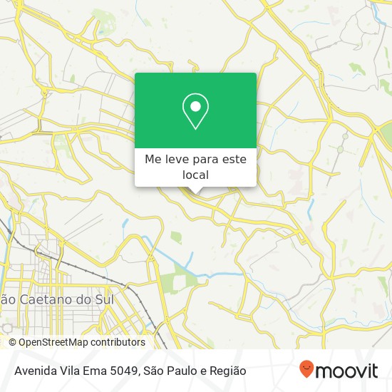 Avenida Vila Ema 5049 mapa