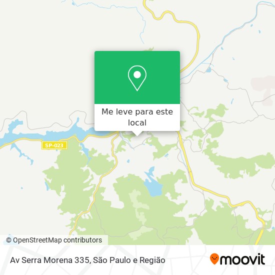 Av Serra Morena 335 mapa