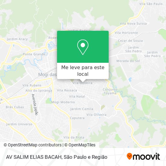 AV SALIM ELIAS BACAH mapa