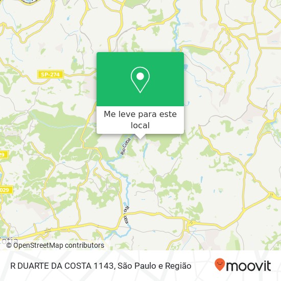 R DUARTE DA COSTA 1143 mapa