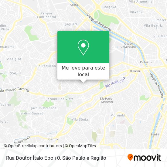 Rua Doutor Ítalo Eboli 0 mapa