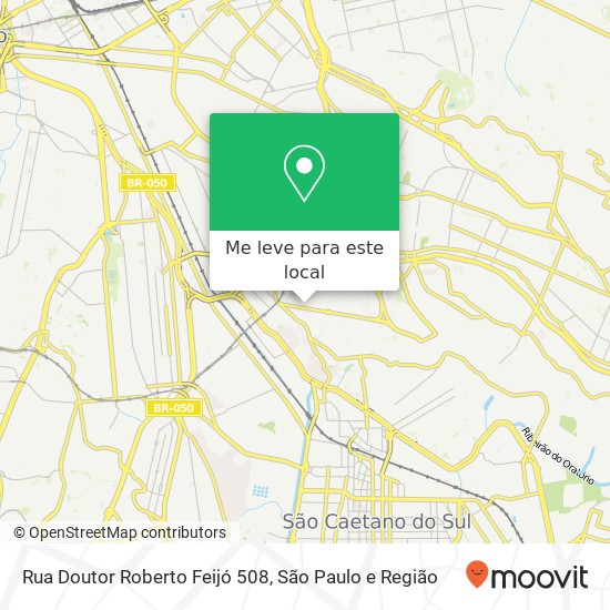 Rua Doutor Roberto Feijó 508 mapa