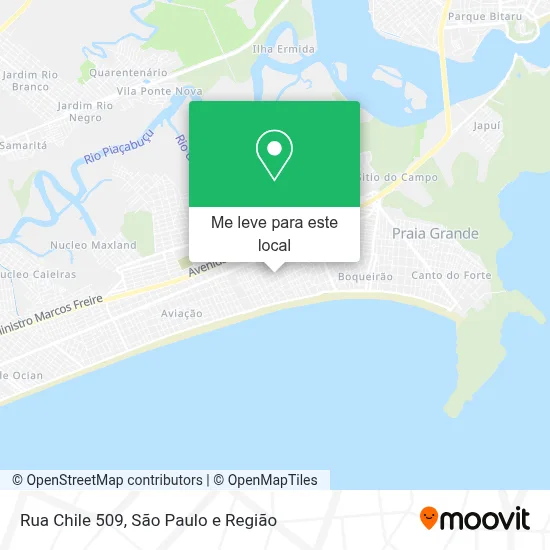 Rua Chile 509 mapa