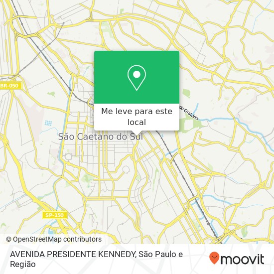 AVENIDA PRESIDENTE KENNEDY mapa