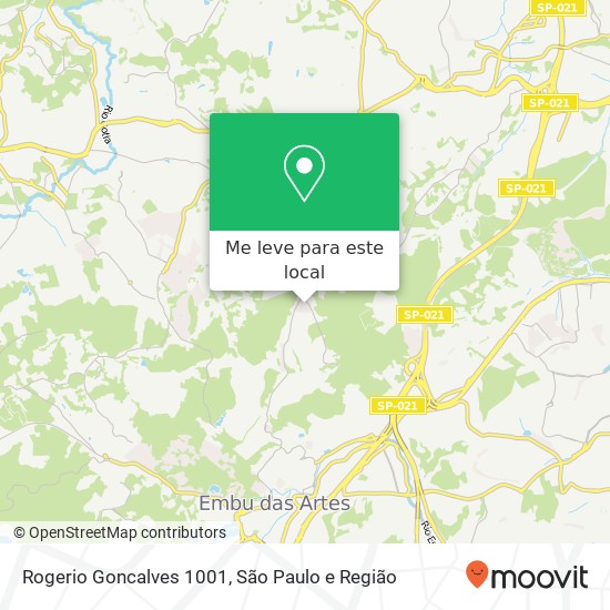Rogerio Goncalves 1001 mapa