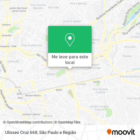 Ulisses Cruz 668 mapa