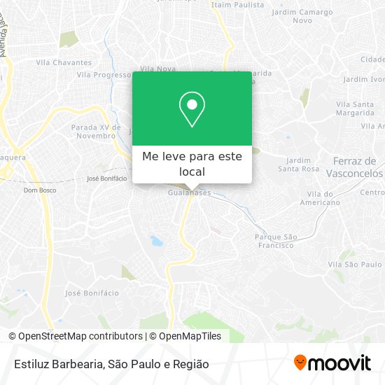 Estiluz Barbearia mapa