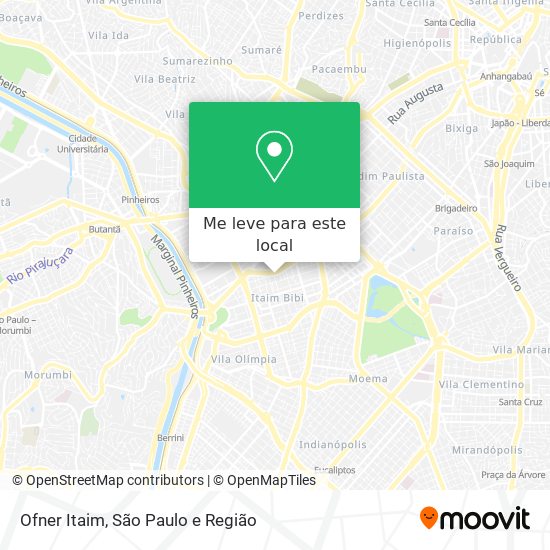 Ofner Itaim mapa