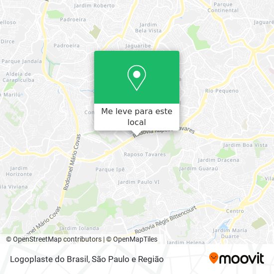 Logoplaste do Brasil mapa