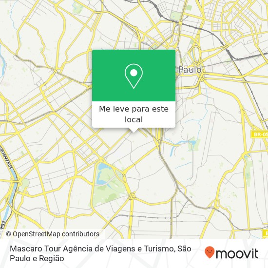Mascaro Tour Agência de Viagens e Turismo mapa