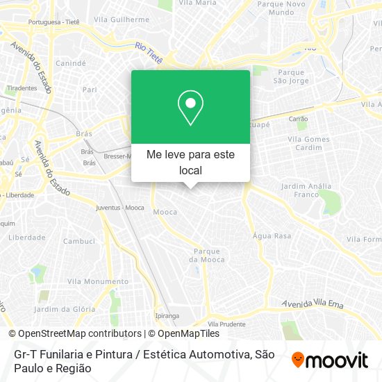 Gr-T Funilaria e Pintura / Estética Automotiva mapa