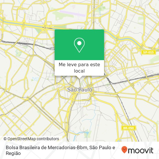 Bolsa Brasileira de Mercadorias-Bbm mapa