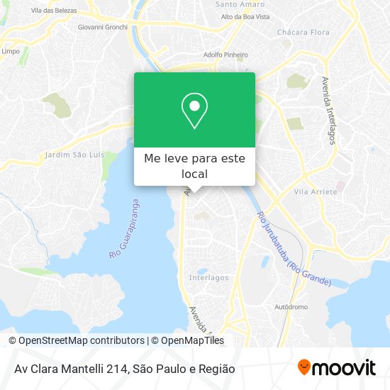 Av  Clara Mantelli 214 mapa