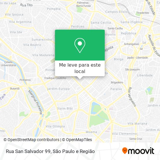 Rua San Salvador 99 mapa