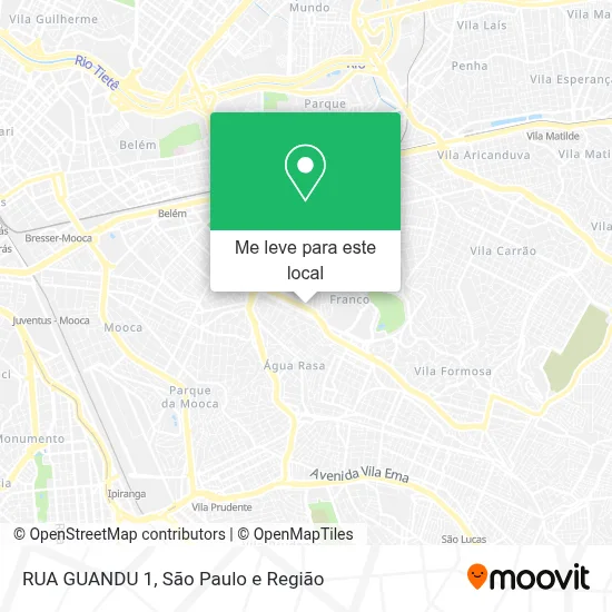 RUA GUANDU   1 mapa