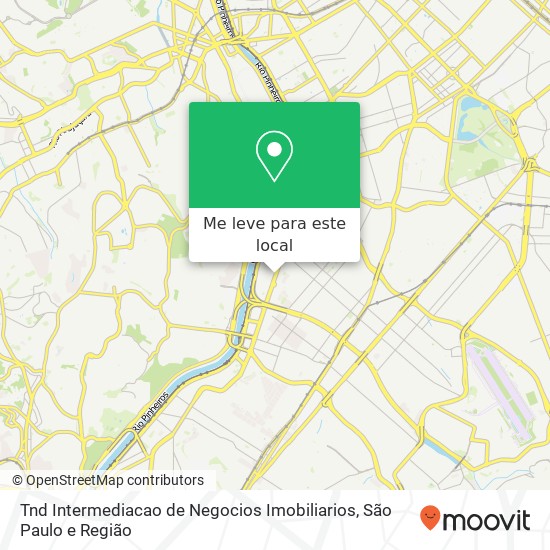 Tnd Intermediacao de Negocios Imobiliarios mapa