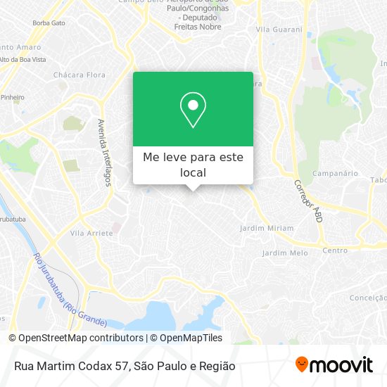 Rua Martim Codax 57 mapa