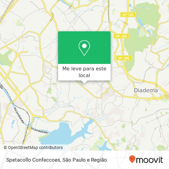 Spetacollo Confeccoes mapa