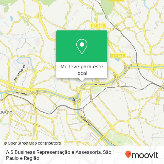 A.S Business Representação e Assessoria mapa