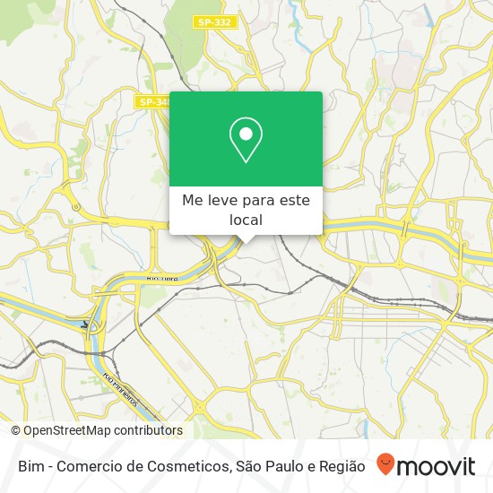 Bim - Comercio de Cosmeticos mapa