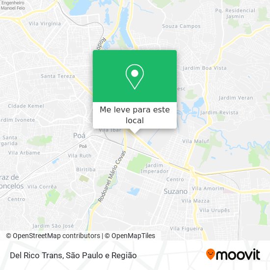 Del Rico Trans mapa
