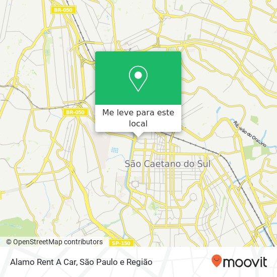 Alamo Rent A Car mapa