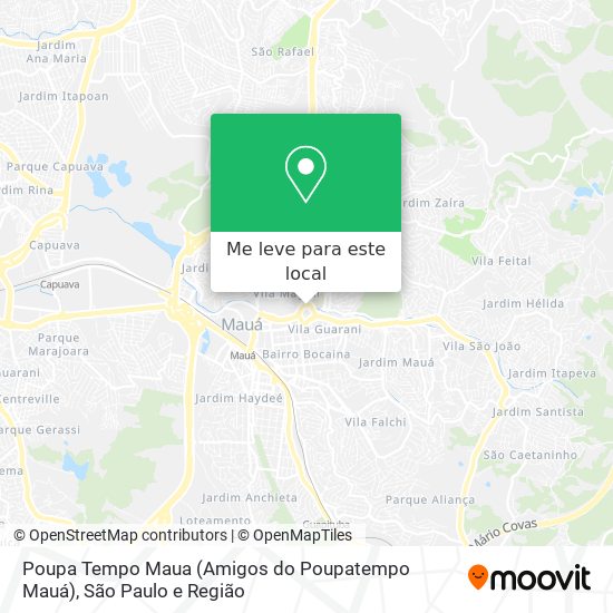 Poupa Tempo Maua (Amigos do Poupatempo Mauá) mapa
