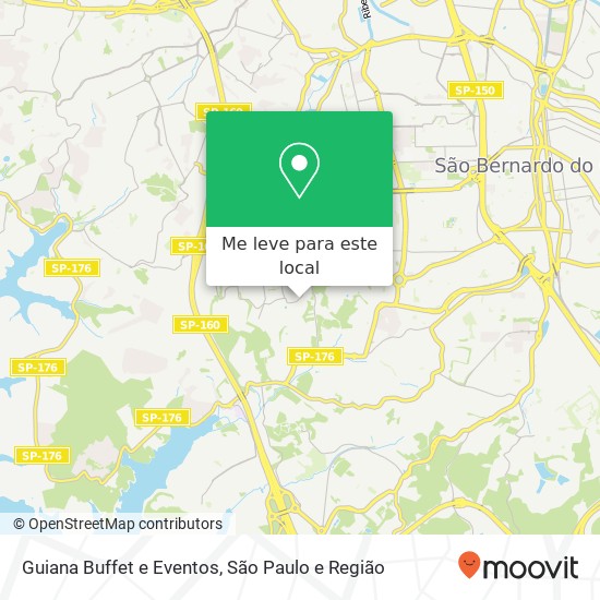 Guiana Buffet e Eventos mapa