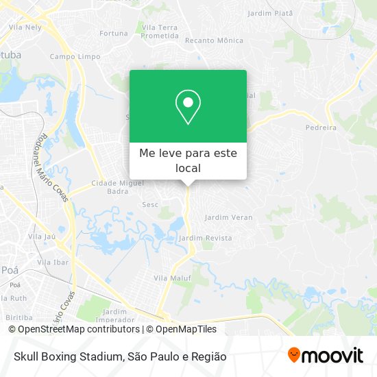 Skull Boxing Stadium mapa