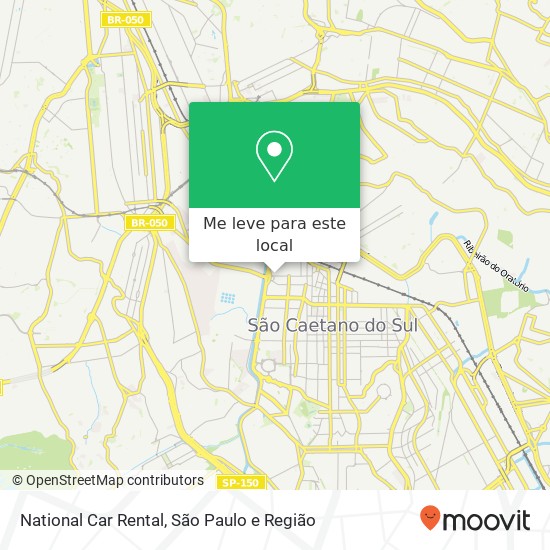 National Car Rental mapa