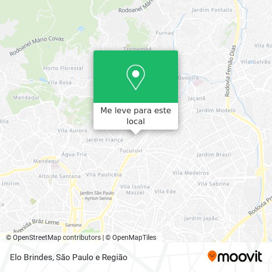 Elo Brindes mapa