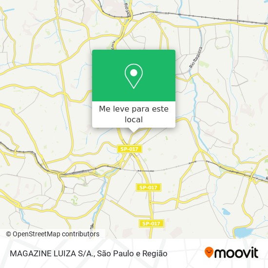 MAGAZINE LUIZA S/A. mapa